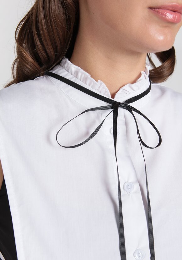 Манишка с воротником-стойкой шир.  580, рис. 4