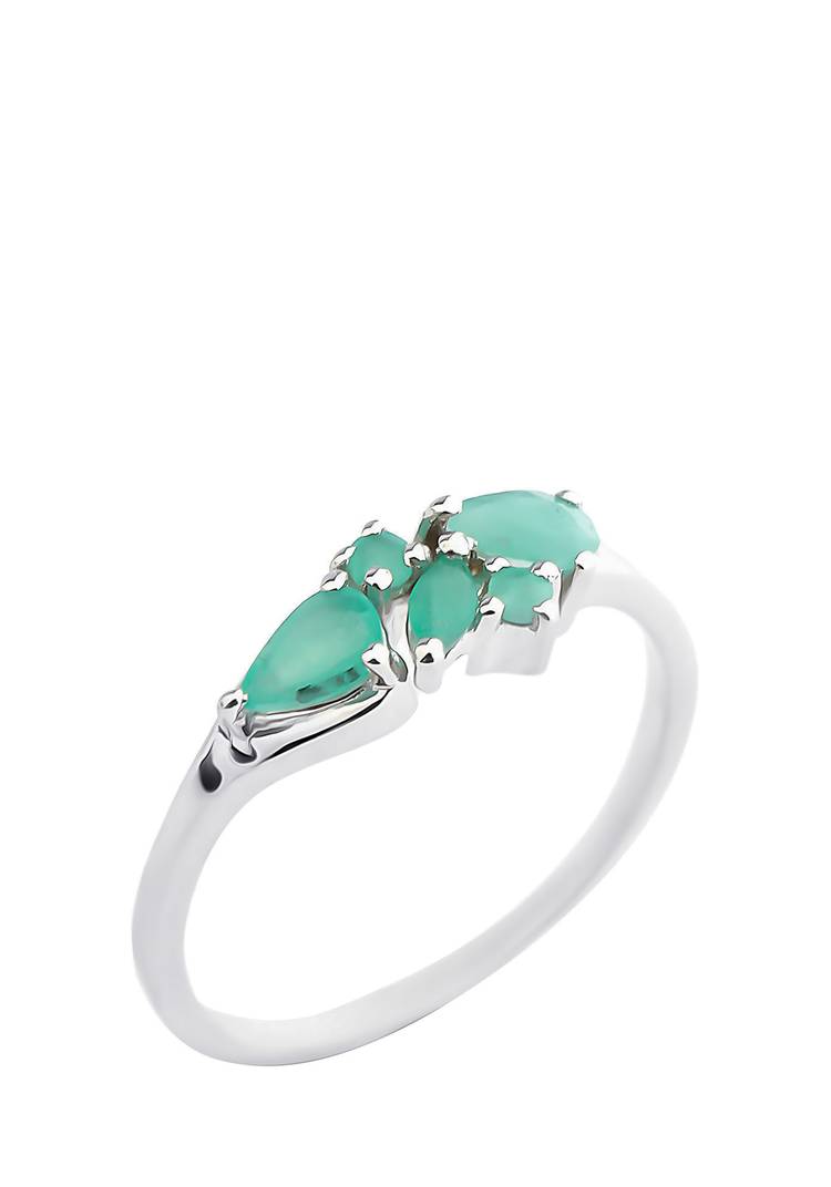 Кольцо  серебряное Луиза шир.  750, рис. 3