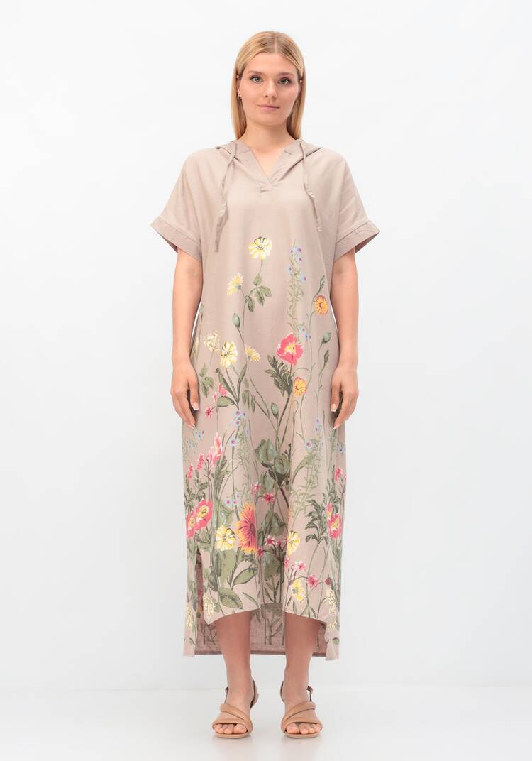 Платье с капюшоном Мэри шир.  750, рис. 10