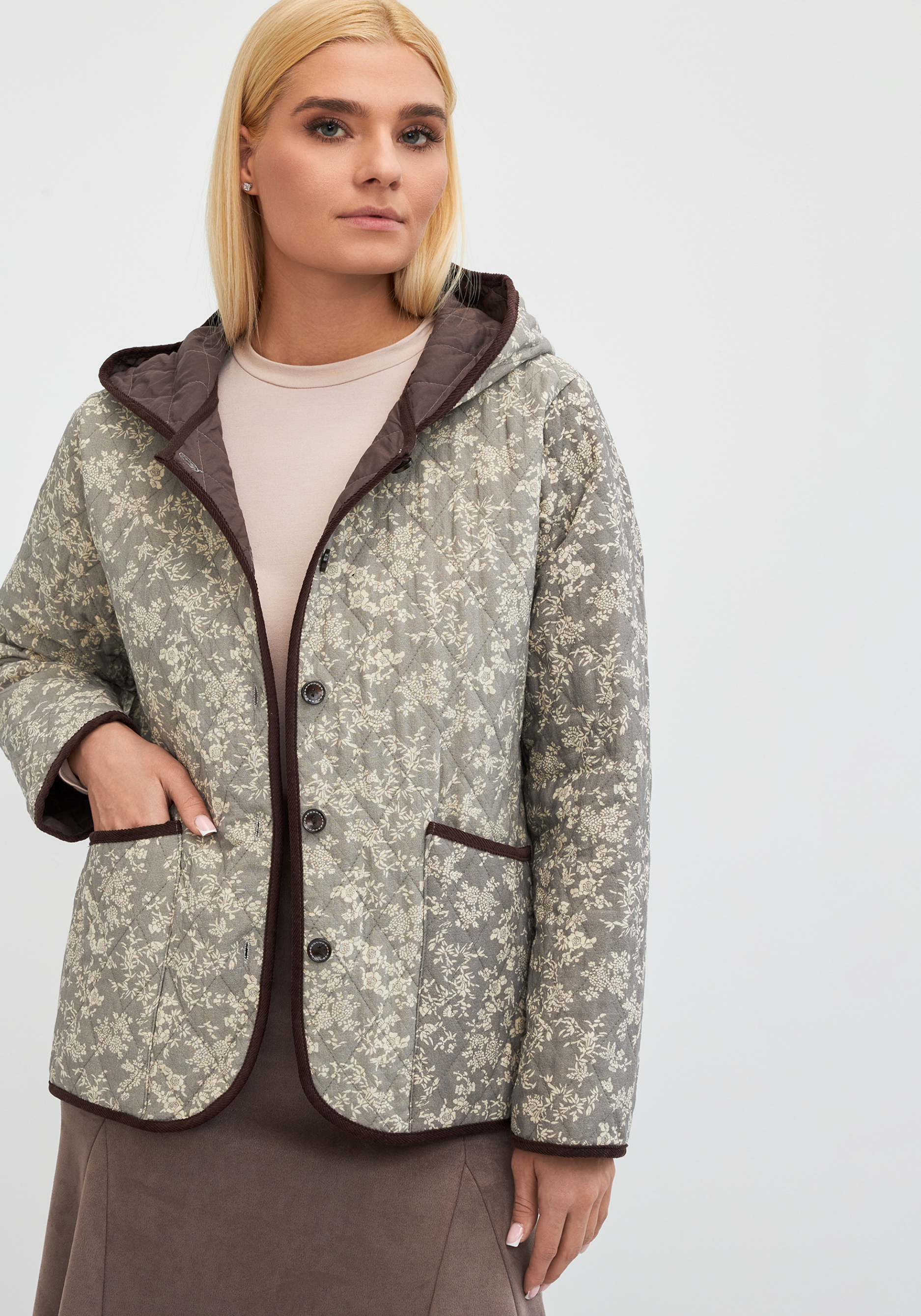 Куртка с цветочным принтом quotАманда quot 8999₽