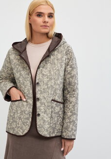 Куртка с цветочным принтом Аманда