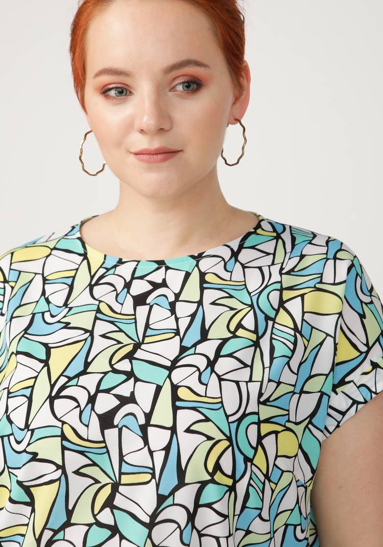 Блуза Невероятное сияние шир.  750, рис. 4