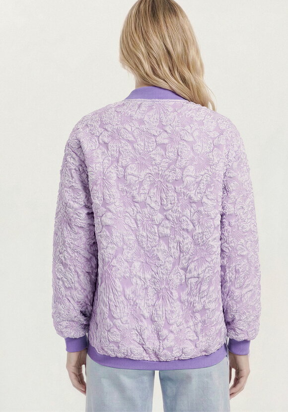 Бомбер из ткани с жаккардовым узором шир.  580, рис. 11