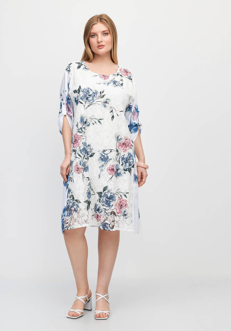 Платье с кружевом Элизабет шир.  750, рис. 1