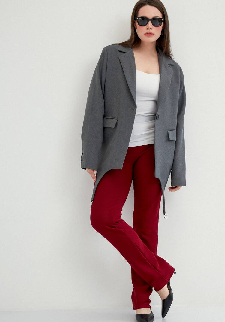 Брюки-утяжка прямые шир.  750, рис. 13