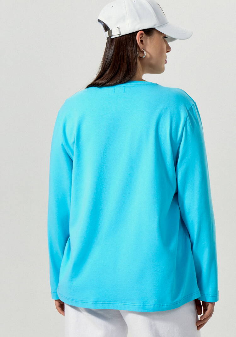 Лонгслив с круглой горловиной шир.  750, рис. 9