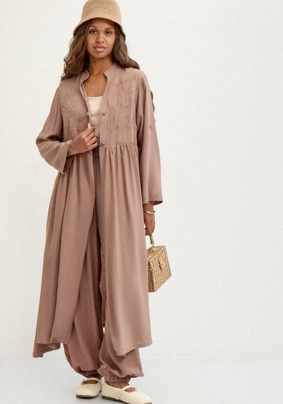 Рубашка с вышивкой на кокетке шир.  580, рис. 33