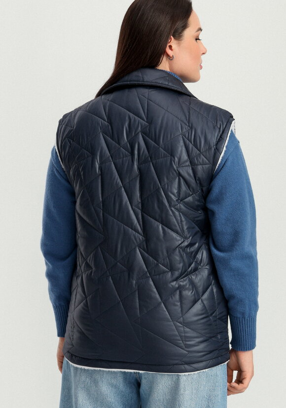 Жилет двусторонний стеганый шир.  580, рис. 11