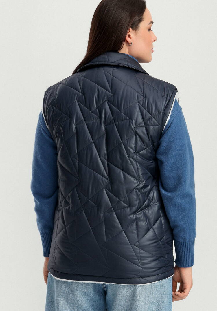 Жилет двусторонний стеганый шир.  750, рис. 11