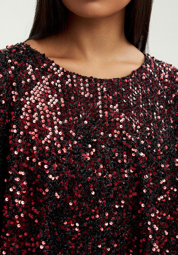 Блуза с мерцающими пайетками шир.  580, рис. 14