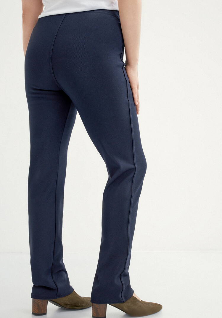 Брюки-утяжка прямые шир.  750, рис. 18