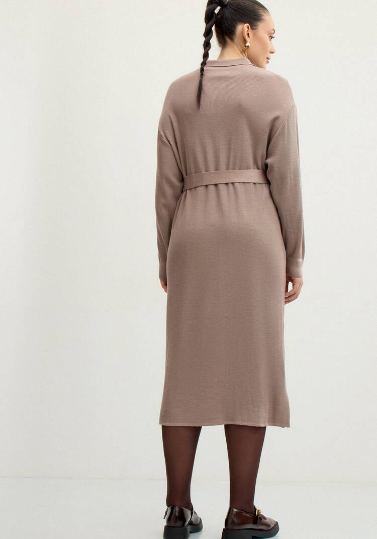 Платье поло с поясом шир.  750, рис. 3