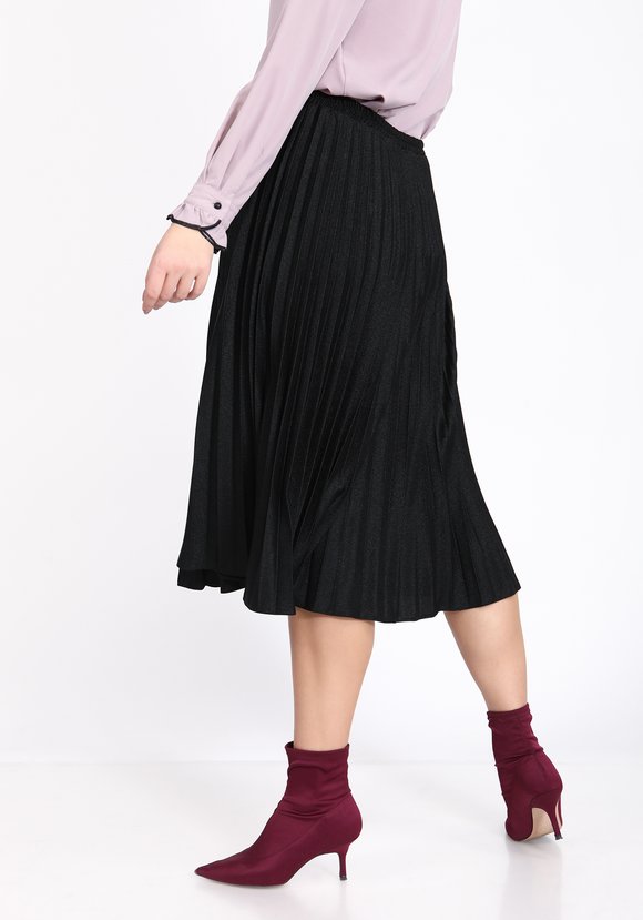 Юбка гофре из трикотажной ткани шир.  580, рис. 2