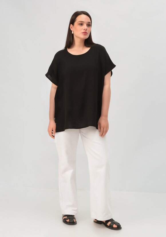 Блуза базовая со спущенной линией плеча шир.  580, рис. 2