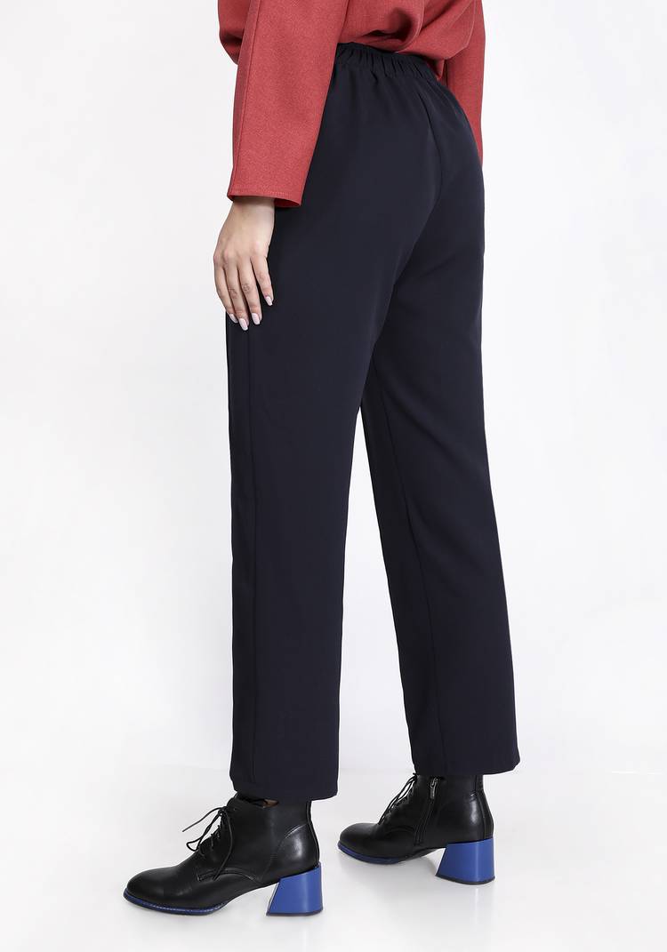 Брюки с декоративными отстрочками шир.  750, рис. 14