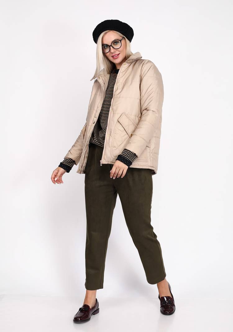 Куртка стеганая с планкой шир.  750, рис. 4