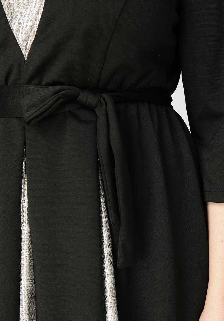 Платье с мерцающими складками шир.  750, рис. 8