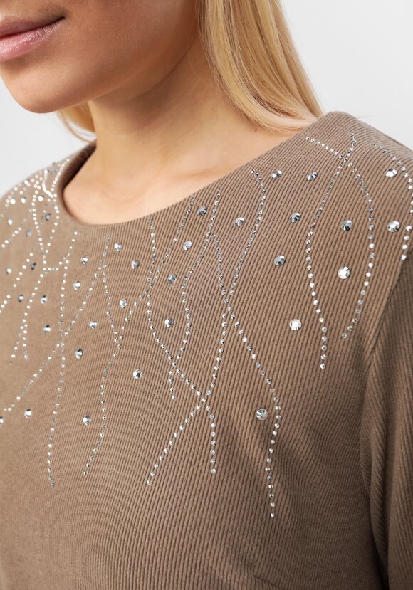 Туника c декором из страз шир.  580, рис. 5