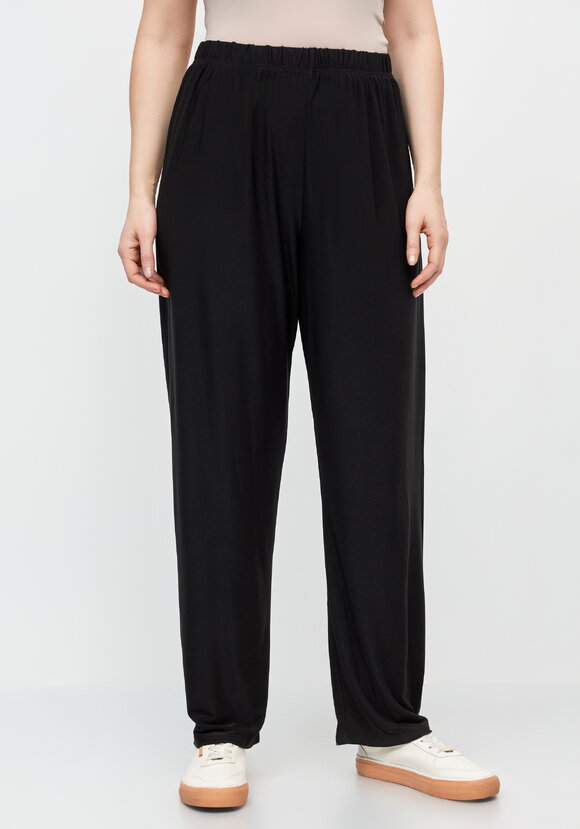 Брюки прямые на резинке Ирма шир.  580, рис. 9