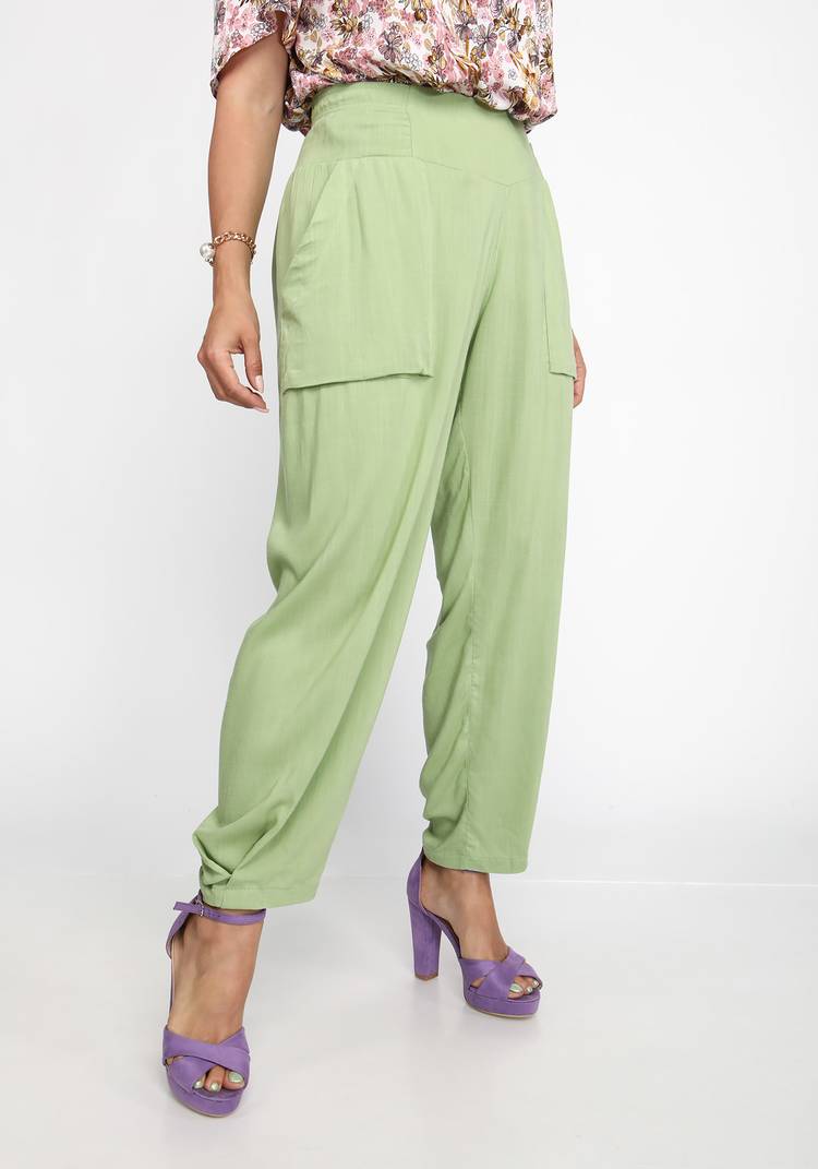 Брюки из умягчённого льна шир.  750, рис. 1