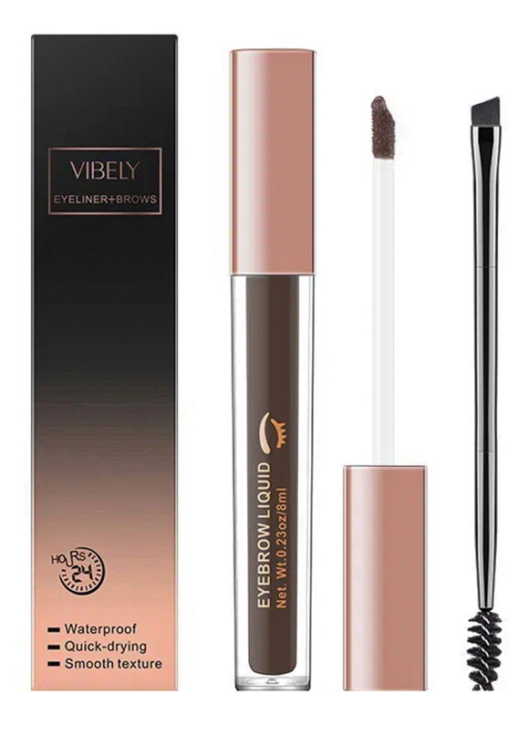 Лайнер водостойкий для век и бровей, 2 в 1 шир.  580, рис. 2