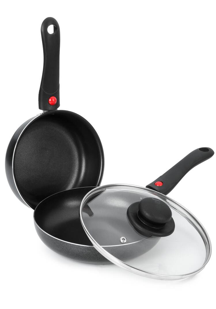 Набор: сковорода с крышкой, сотейник шир.  750, рис. 11