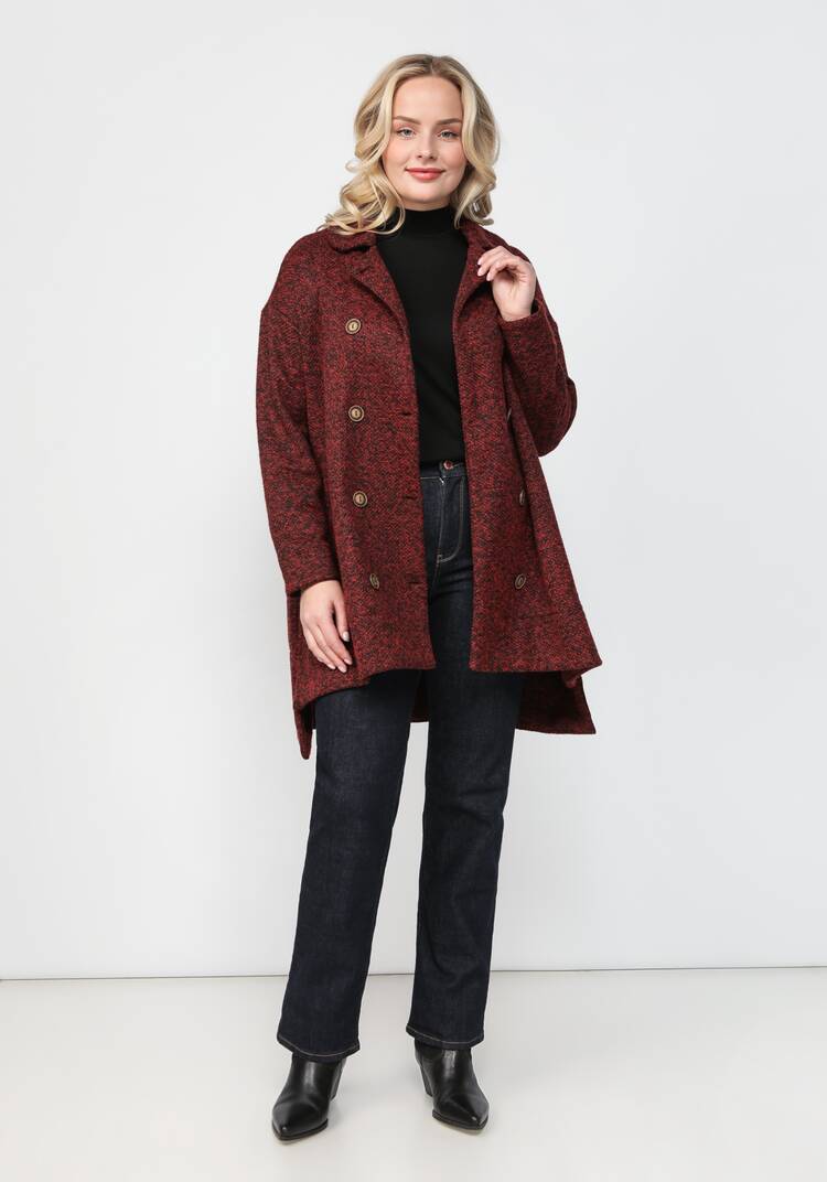 Полупальто свободного кроя шир.  750, рис. 26