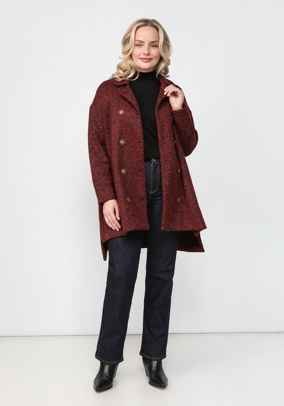 Полупальто свободного кроя шир.  580, рис. 26