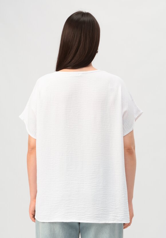 Блуза базовая со спущенной линией плеча шир.  580, рис. 11