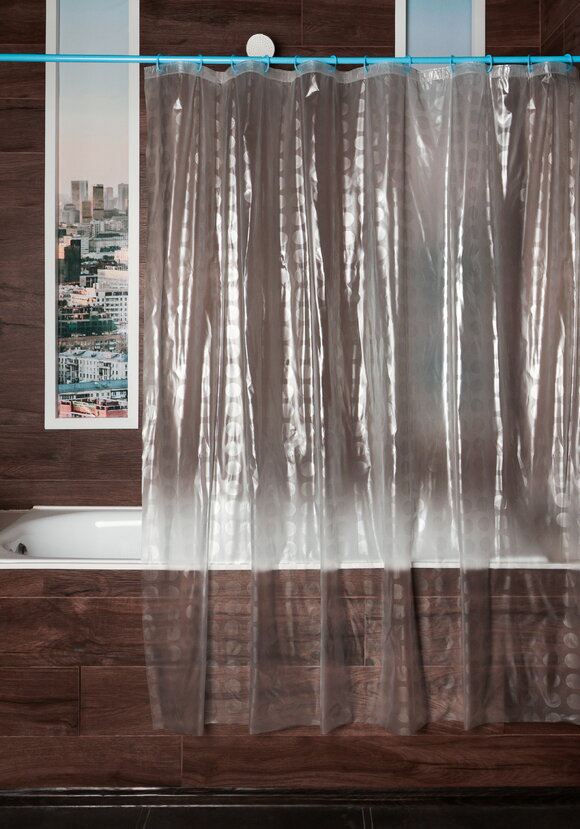 Штора для ванной Лунный свет шир.  580, рис. 6