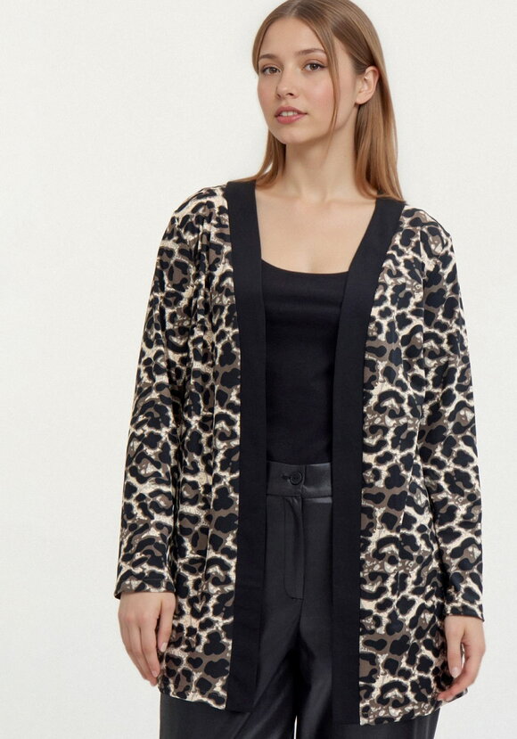 Кардиган с aнималистичным принтом шир.  580, рис. 4