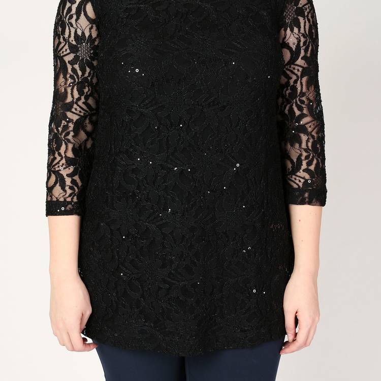 Туника из ажурной ткани шир.  750, рис. 29