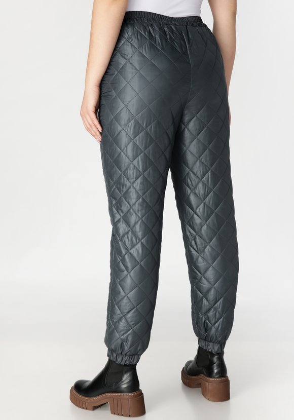 Брюки стеганые на резинке шир.  580, рис. 2