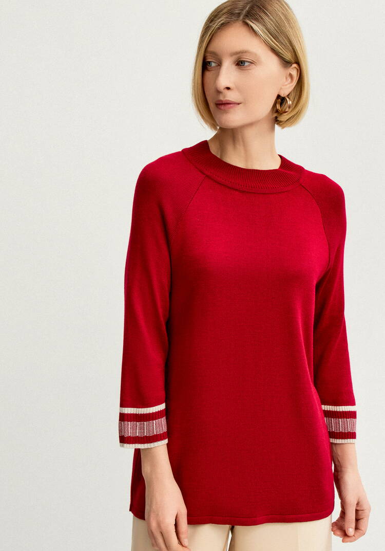 Джемпер с рукавом реглан до локтя шир.  750, рис. 20