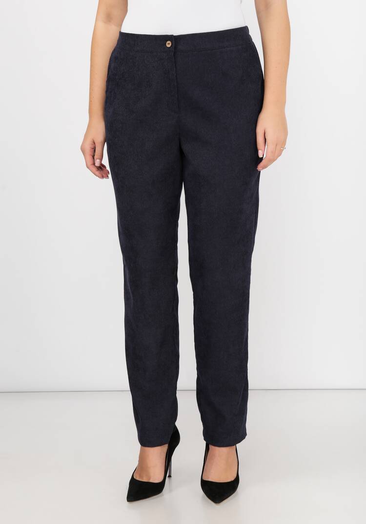 Брюки из вельвета на резинке шир.  750, рис. 9