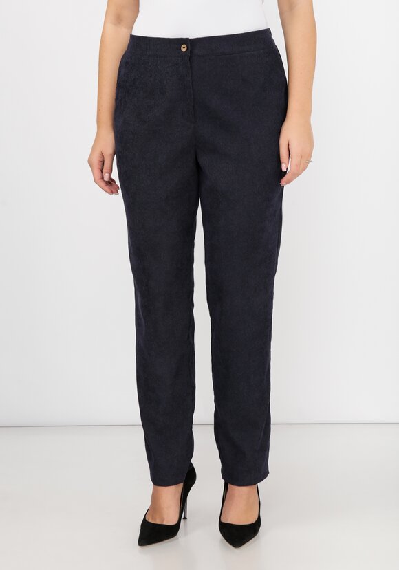 Брюки из вельвета на резинке шир.  580, рис. 9