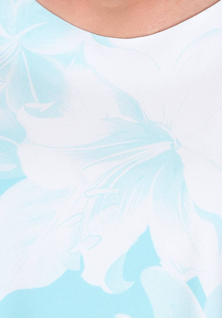 Туника Цветочный ноктюрн шир.  750, рис. 3