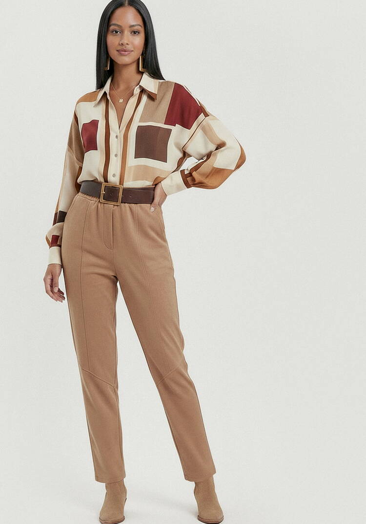 Брюки с фигурными рельефами шир.  750, рис. 10