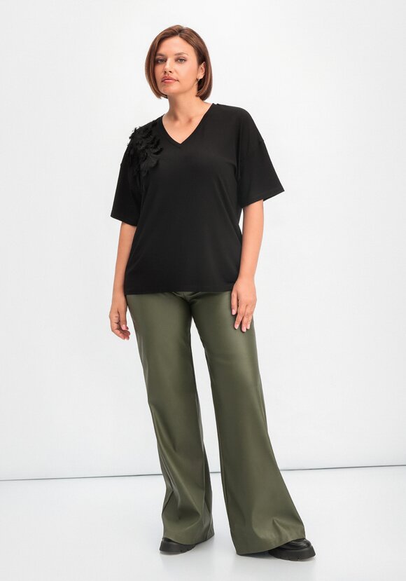 Футболка с объемным рисунком шир.  580, рис. 8