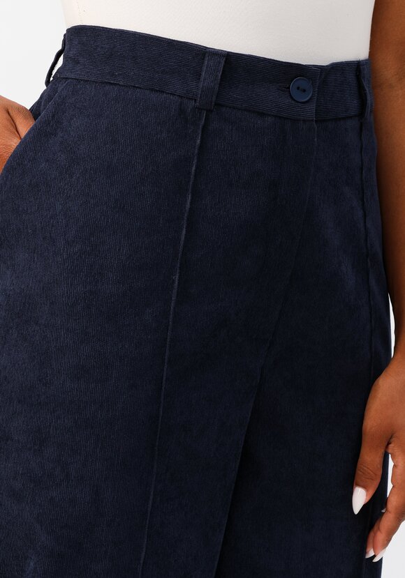 Брюки-бананы вельветовые с карманами шир.  580, рис. 13