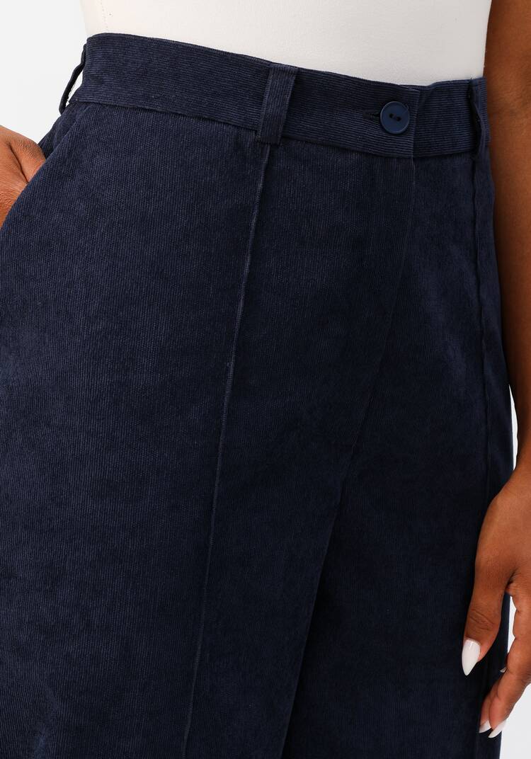 Брюки-бананы вельветовые с карманами шир.  750, рис. 13