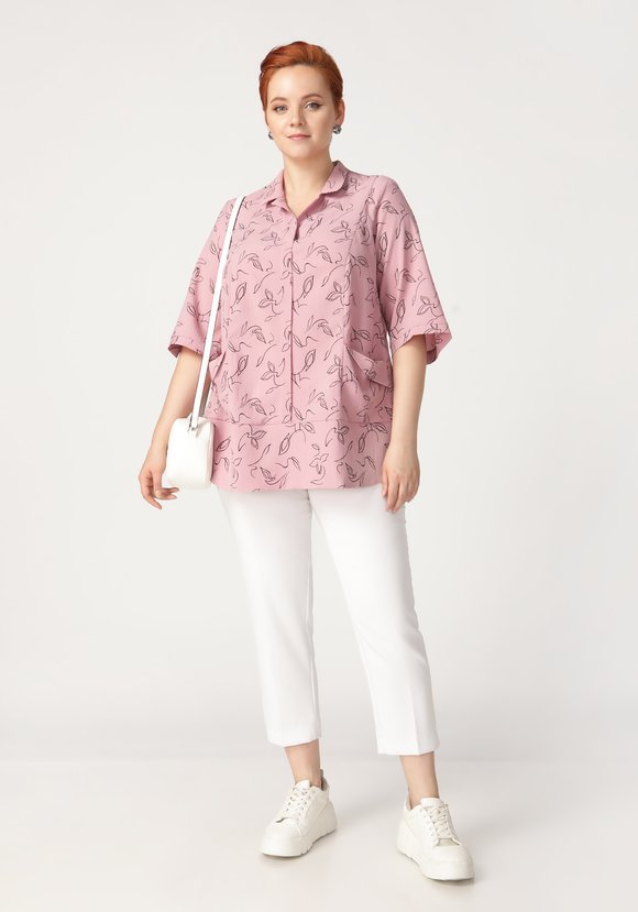 Блуза Яркая звезда шир.  580, рис. 15