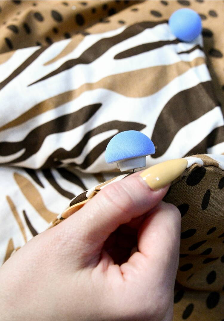 Фиксаторы для одеяла, 4 шт. шир.  750, рис. 7