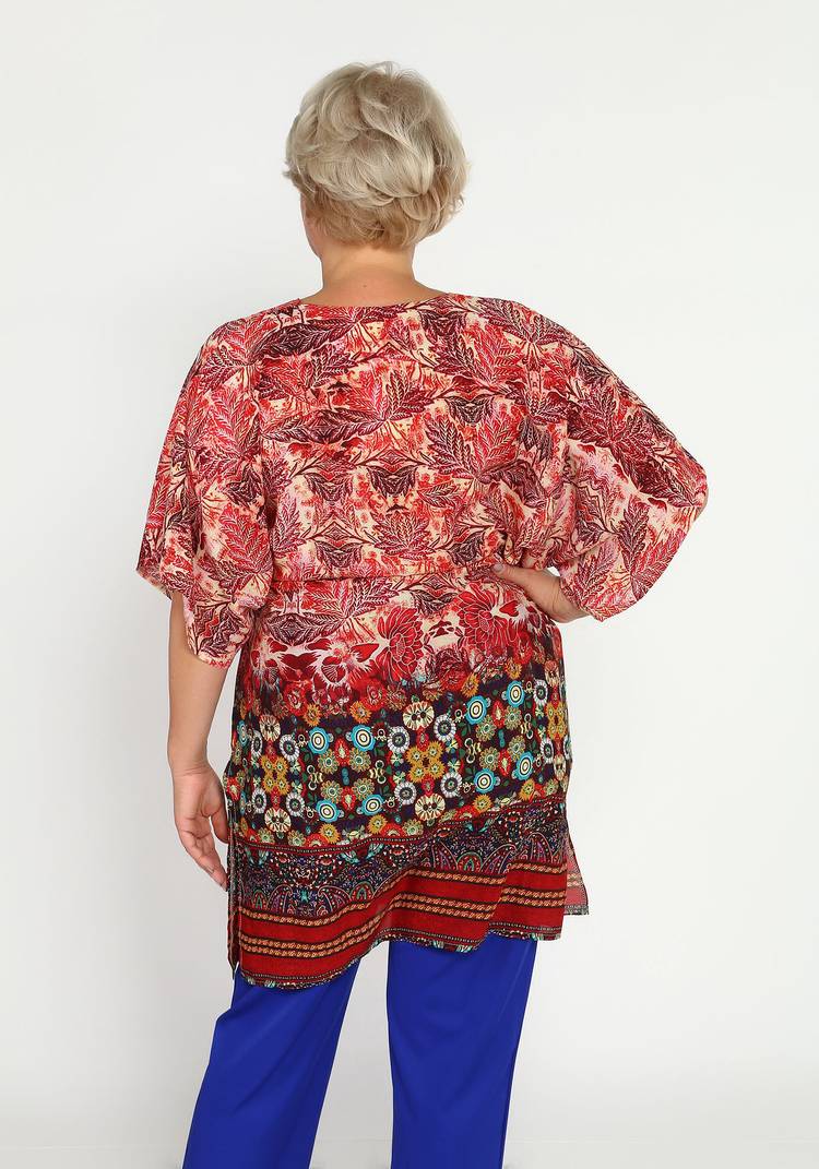 Туника с V-образным вырезом шир.  750, рис. 3