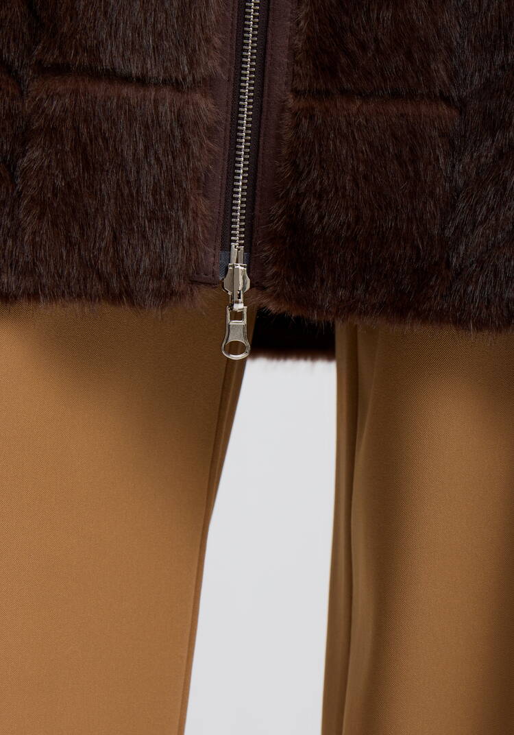 Шуба двухсторонняя Грейс шир.  750, рис. 17