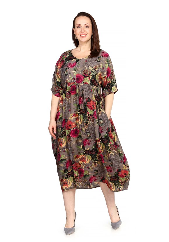 Платье Важный День шир.  580, рис. 5