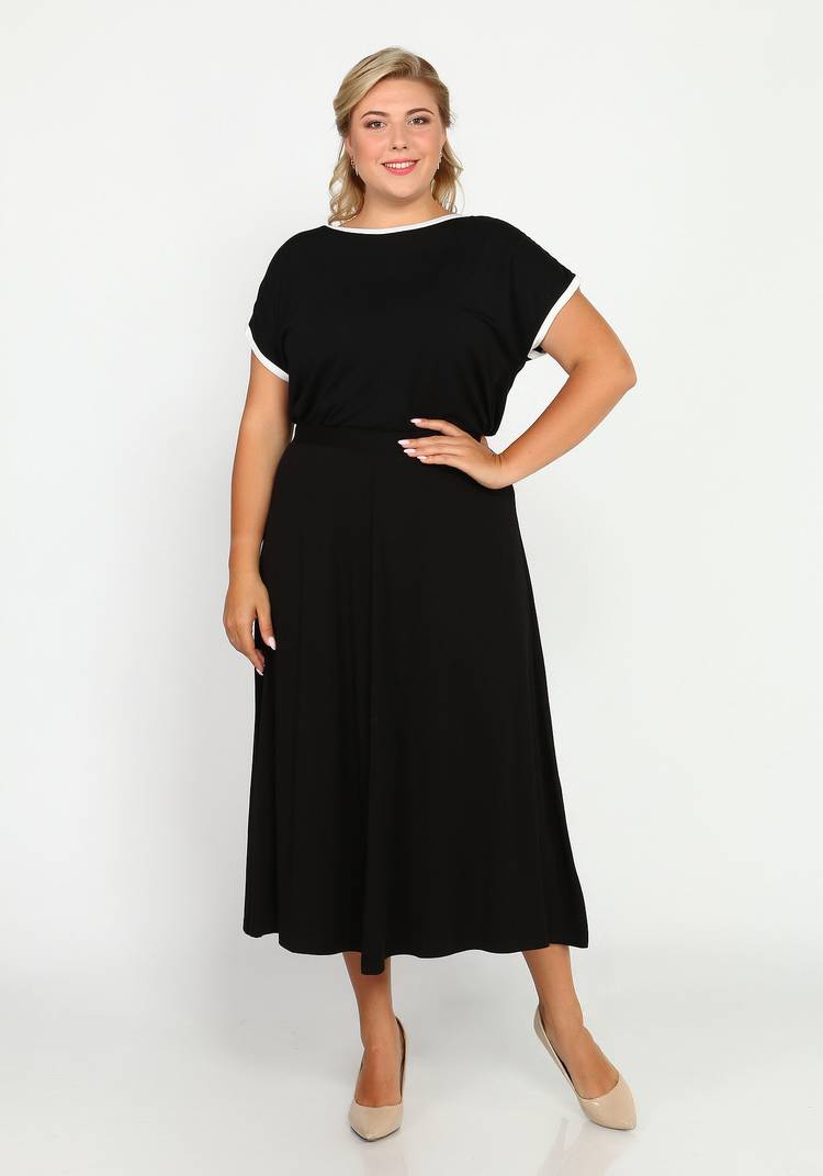 Юбка свободного кроя шир.  750, рис. 5