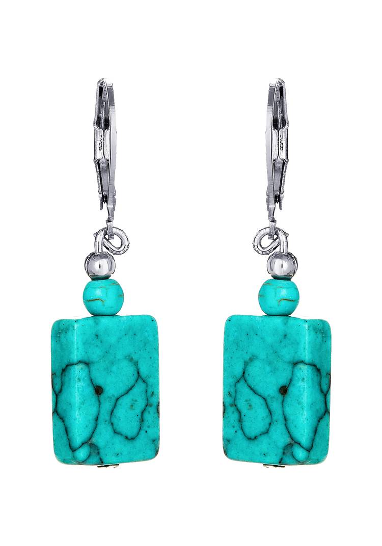 Серьги Тибетское сокровище шир.  750, рис. 1