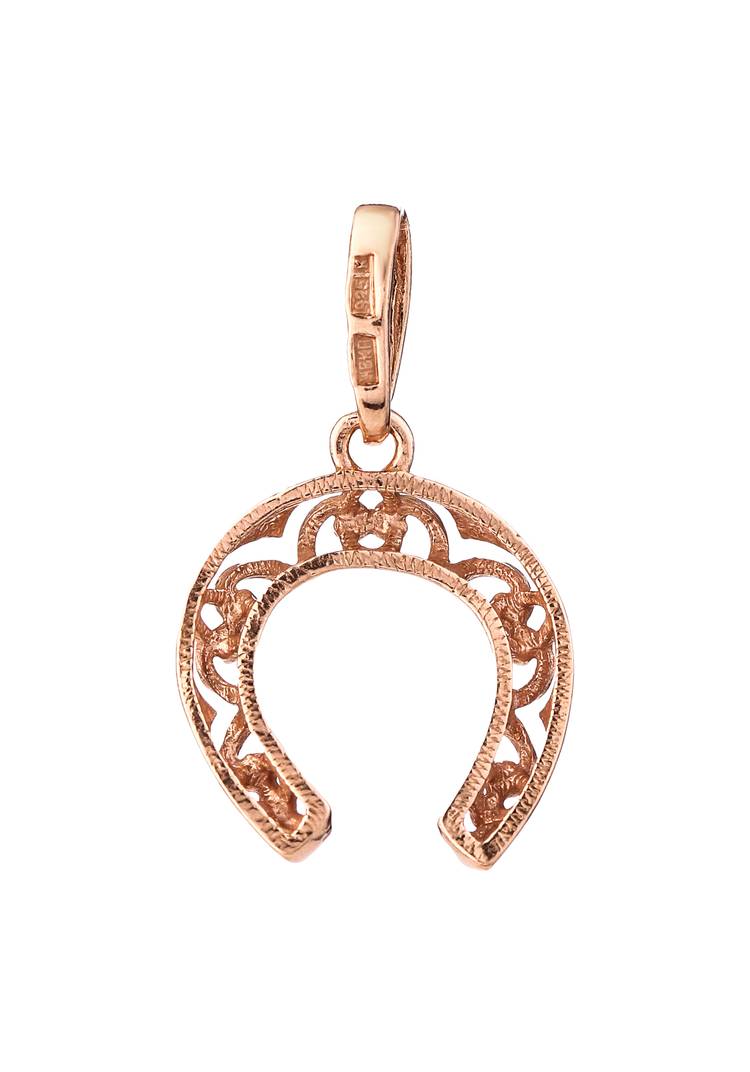 Серебряная подвеска Счастье шир.  750, рис. 2