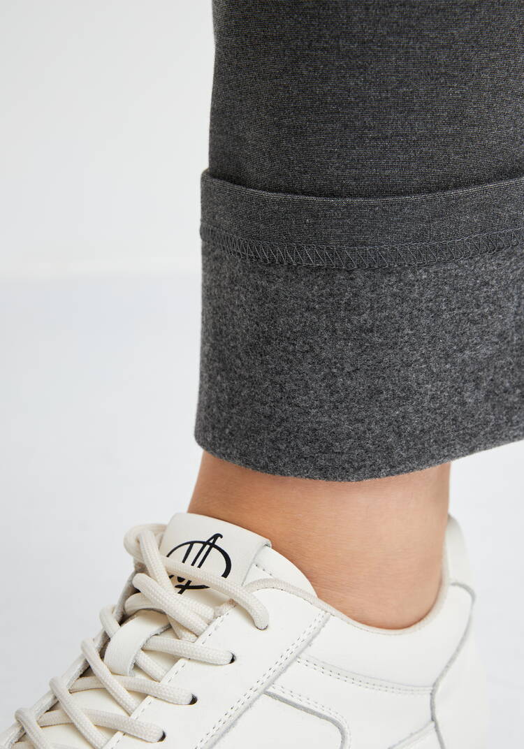 Брюки Кокетка с начесом шир.  750, рис. 6